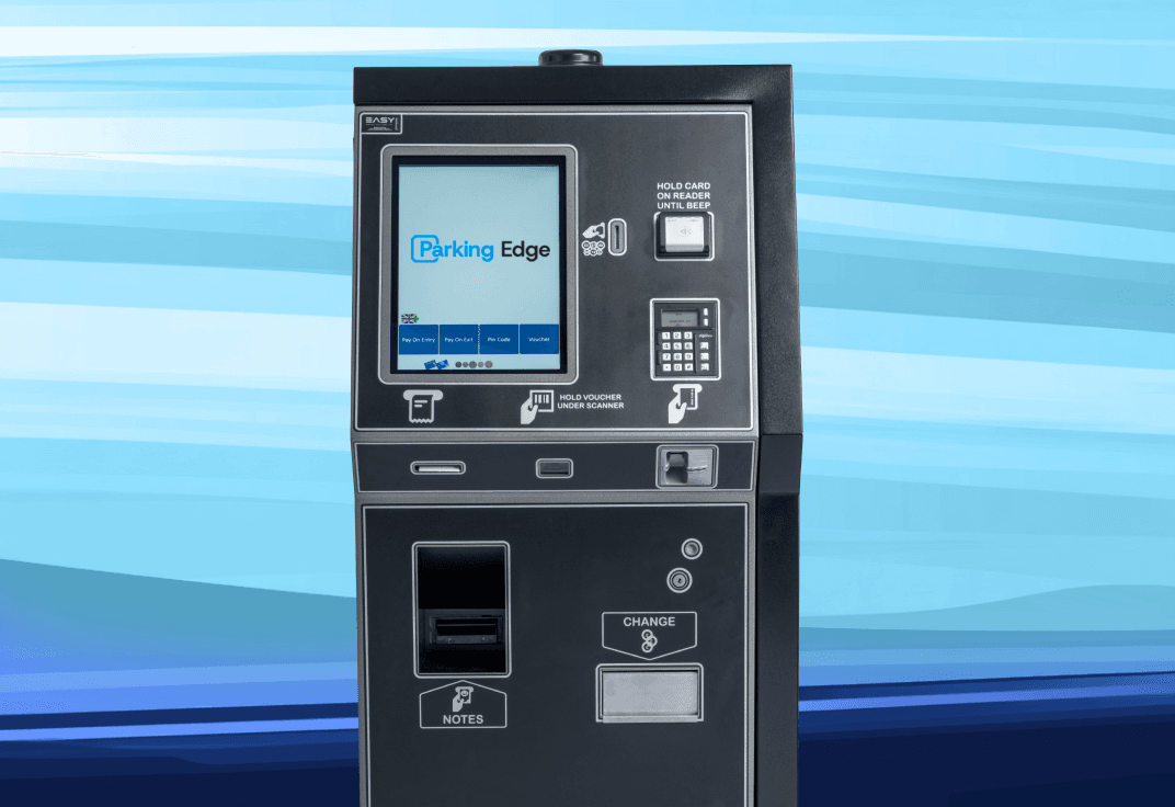 Illustration of a parking machine