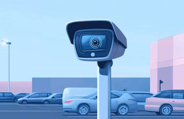 parking camera illustration